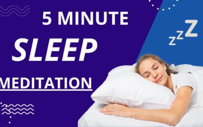 YouTube Video: Easy 5 Minute Meditation For Sleep – Guided Meditation