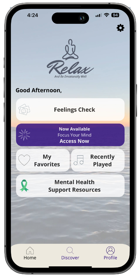 Relax And Be Emotionally Well - Best Guided Meditation App For Anxiety