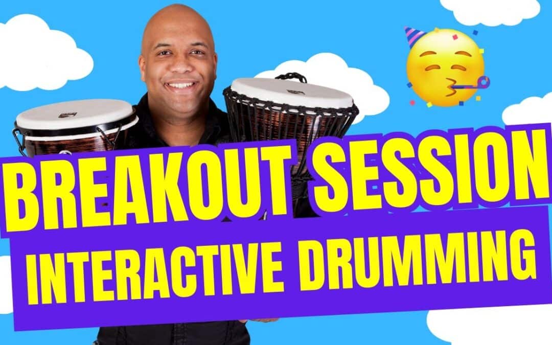 YouTube Video: FUN Breakout Session for Corporate Events: Interactive DRUMMING [2024]