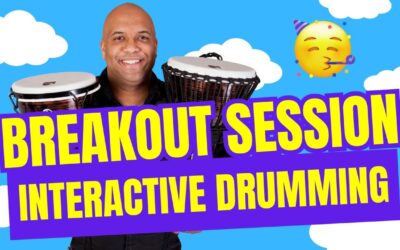 YouTube Video: FUN Breakout Session for Corporate Events: Interactive DRUMMING [2024]