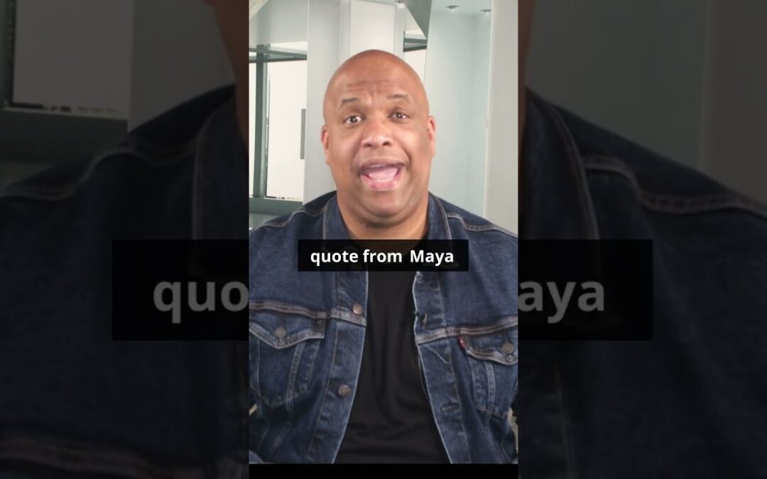 Maya Angelou: Mental Health Advice