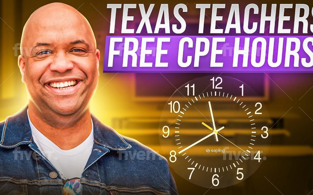VIDEO: Texas CPE Provider Reveals FREE Hours for Teachers!