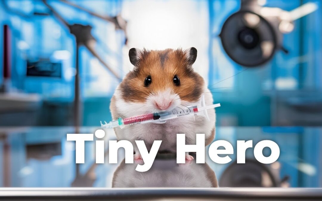 VIDEO: Dwarf Hamster Chaos at the Vet